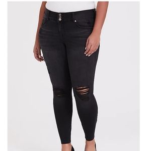 Torrid Jegging - Premium Stretch Washed Black